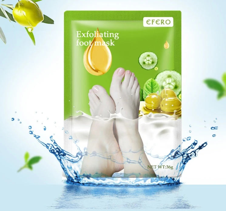 Satin-Soft Exfoliating Foot Peel Mask