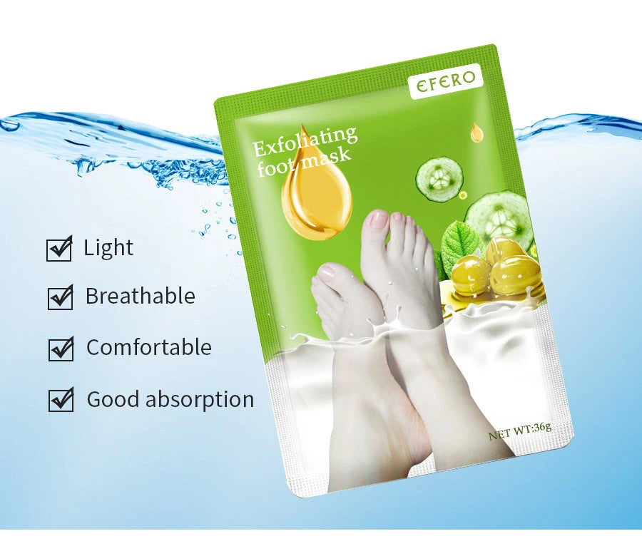 Satin-Soft Exfoliating Foot Peel Mask