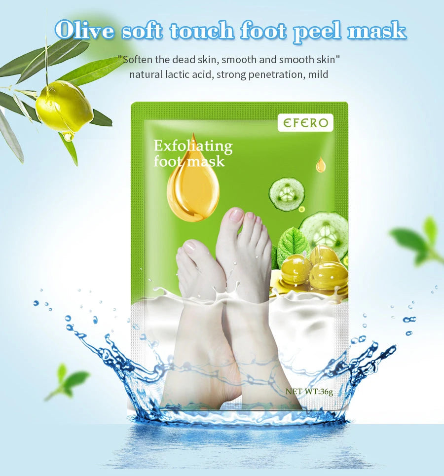 Satin-Soft Exfoliating Foot Peel Mask