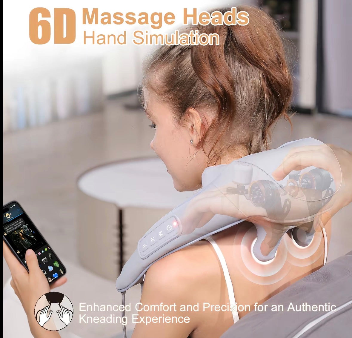Thermal Shiatsu Neck Massager